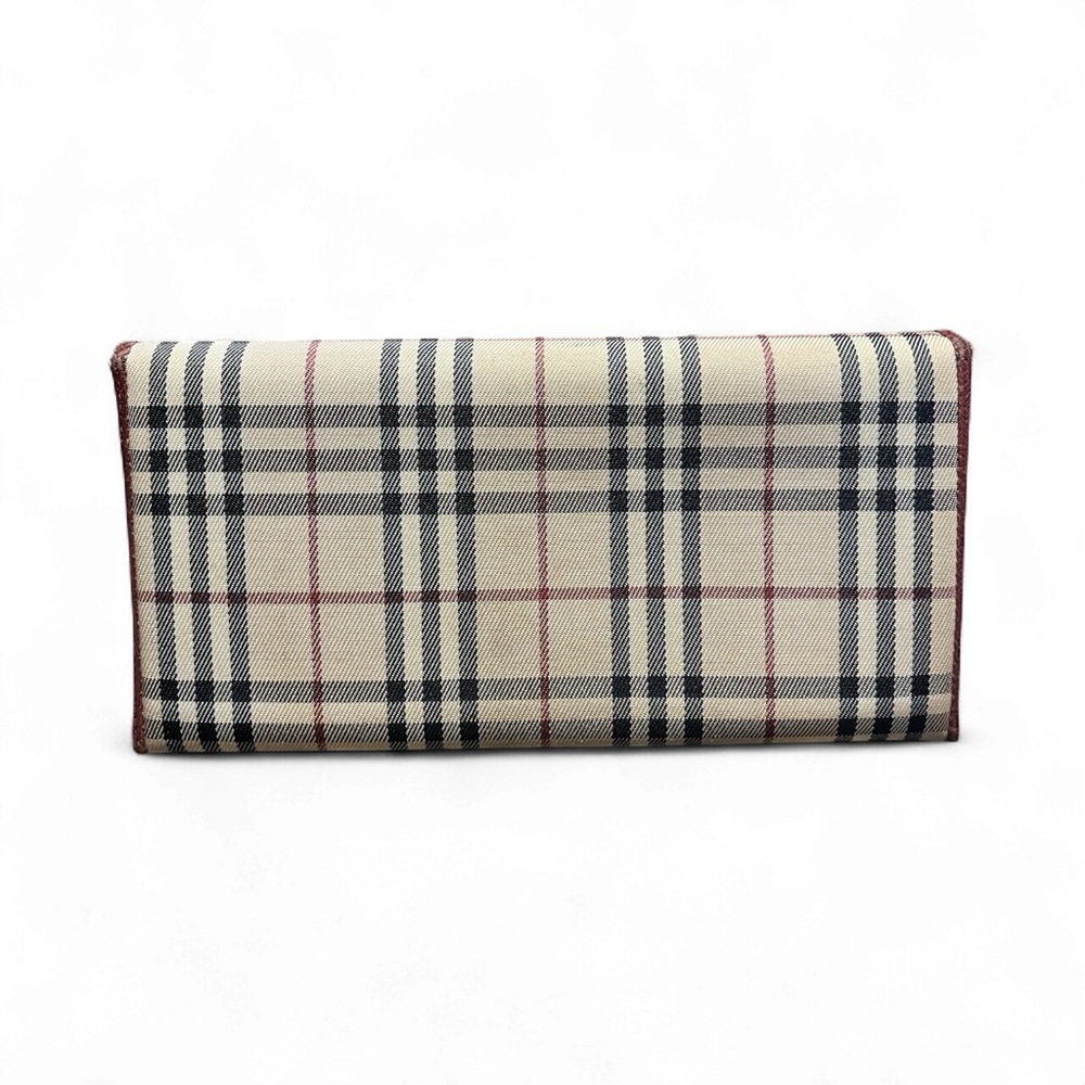 Burberry Nova Check Continental Long Wallet Authentic - Picture 3 of 10